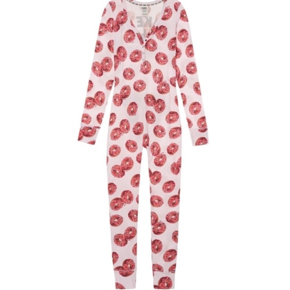 Victoria's Secret PINK Donut Onesie Pajamas ? - Picture 5 of 16